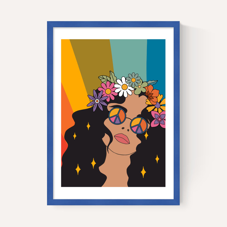 Groovy Hippie Girl