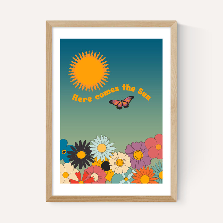 Retro Here Comes The Sun
