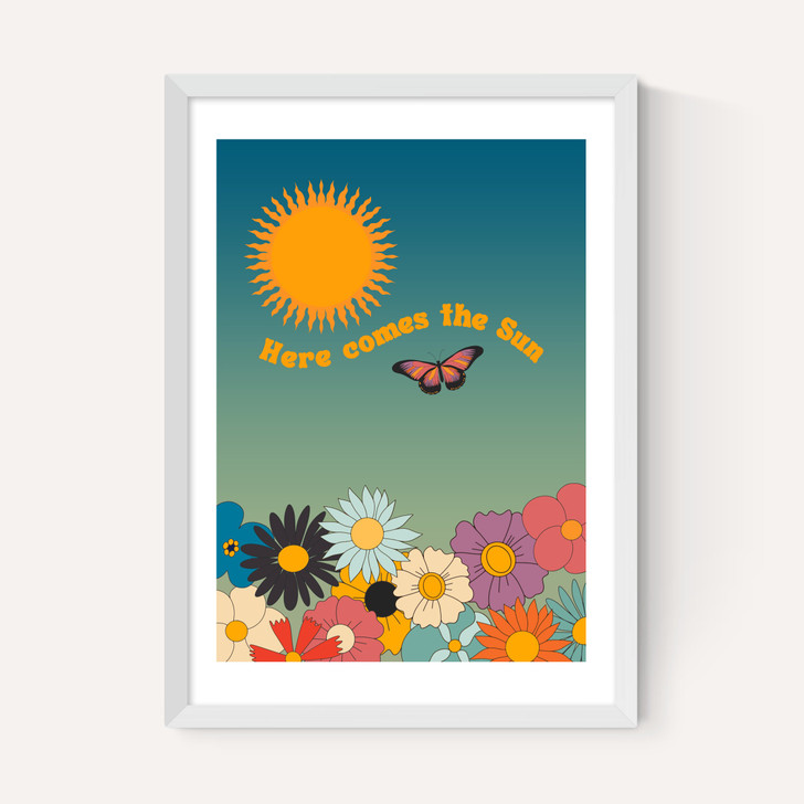 Retro Here Comes The Sun