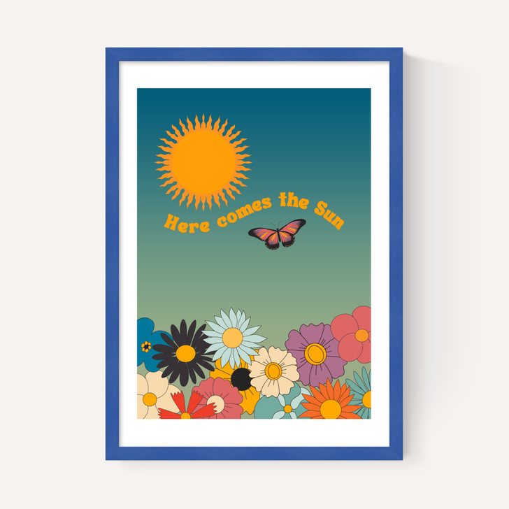 Retro Here Comes The Sun