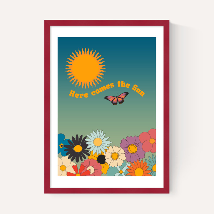 Retro Here Comes The Sun