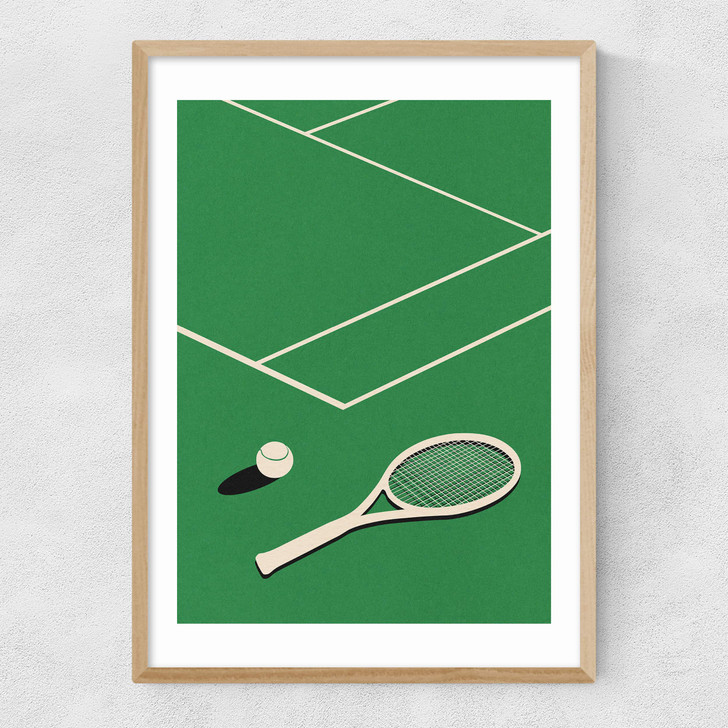 Lawn Tennis Club Narrow Oak Frame Lawn Tennis Club Narrow Oak Frame