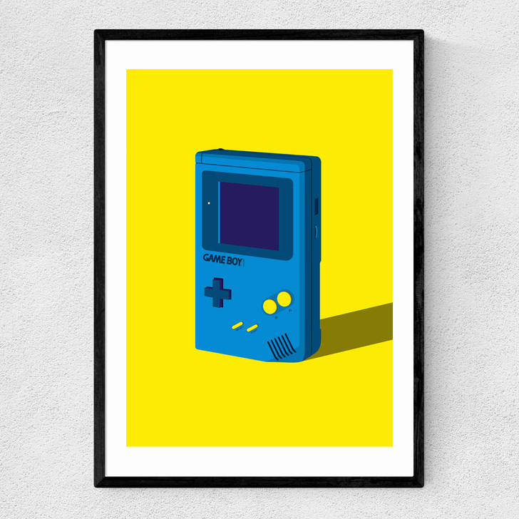 Gameboy Narrow Black Frame
