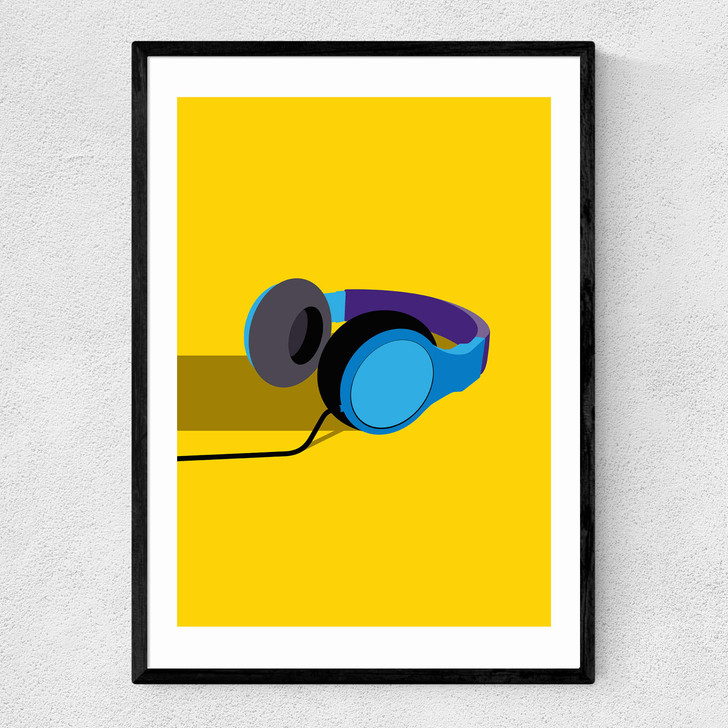 Headphones by Sean Butler Narrow Black Frame