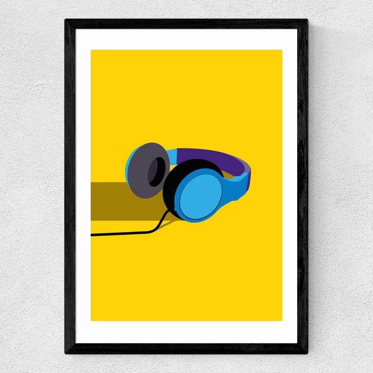 Headphones by Sean Butler Medium Black Frame