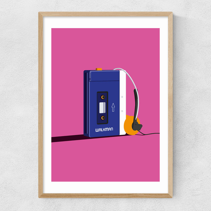 Walkman Narrow Oak Frame Walkman Narrow Oak Frame