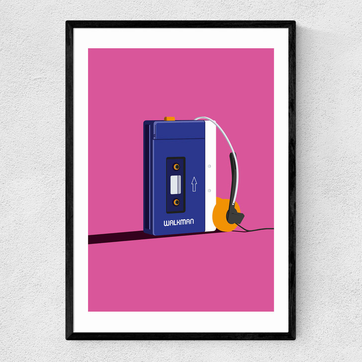 Walkman Narrow Black Frame