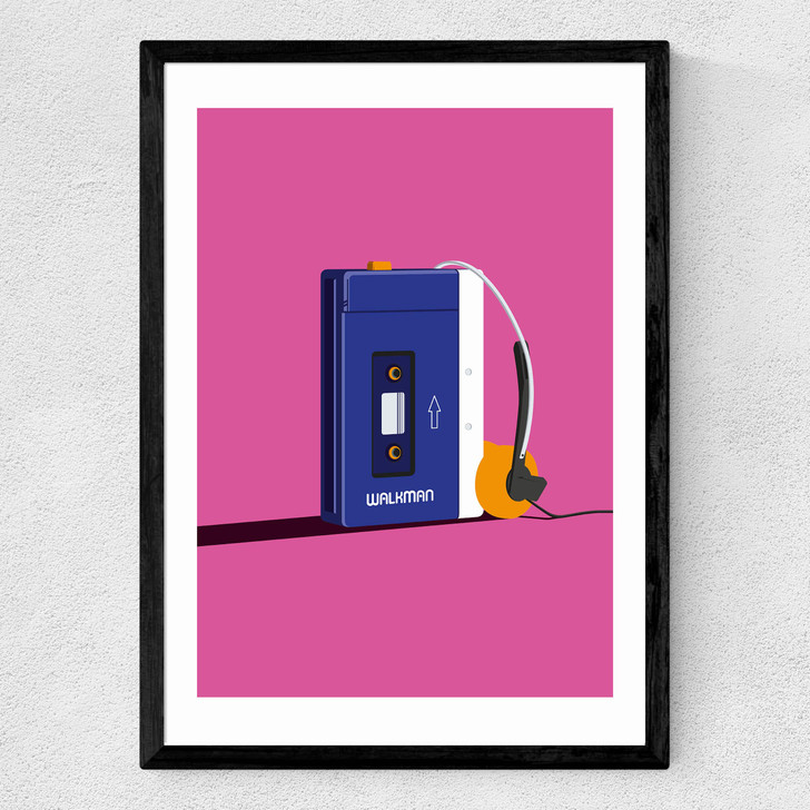 Walkman Medium Black Frame