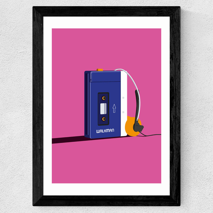 Walkman Wide Black Frame
