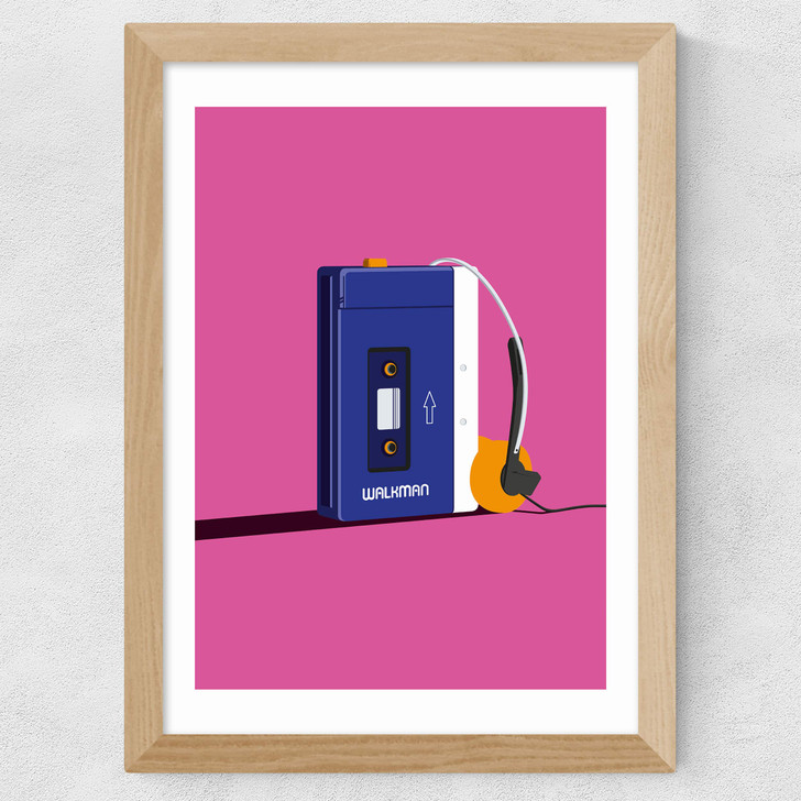 Walkman Wide Oak Frame