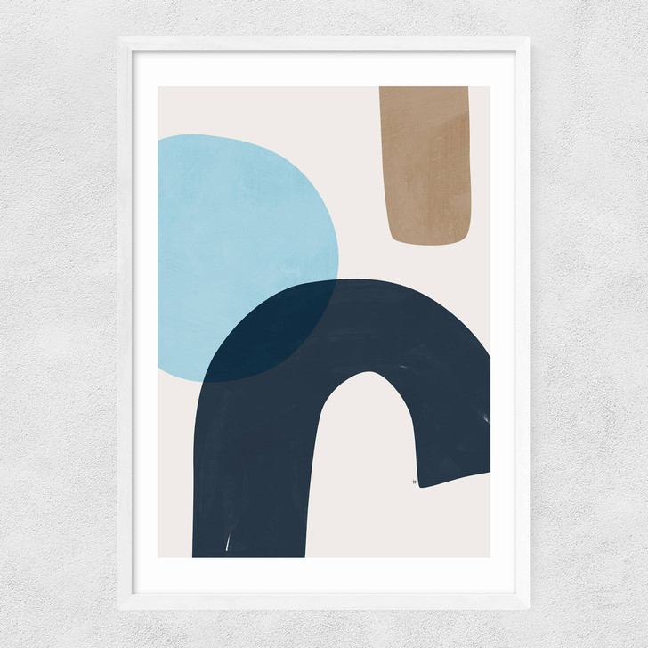 Casa Narrow White Frame