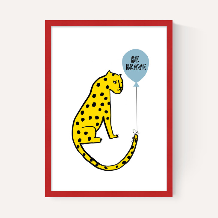 Be Brave Leopard