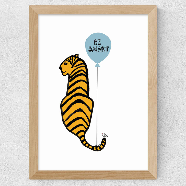 Be Smart Tiger Wide Oak Frame