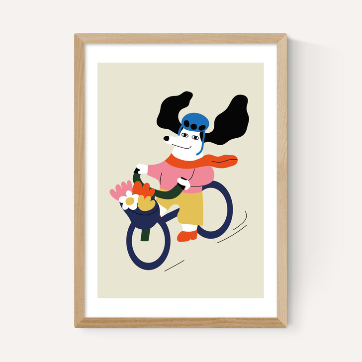 Cycling Dog Bicycle