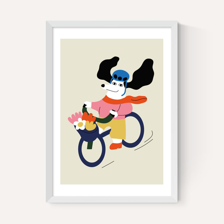 Cycling Dog Bicycle