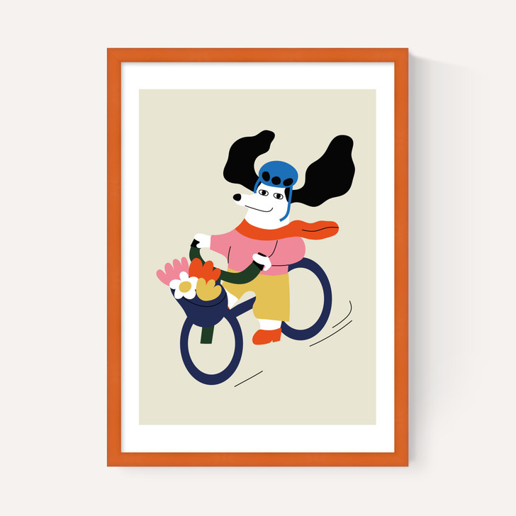 Cycling Dog Bicycle