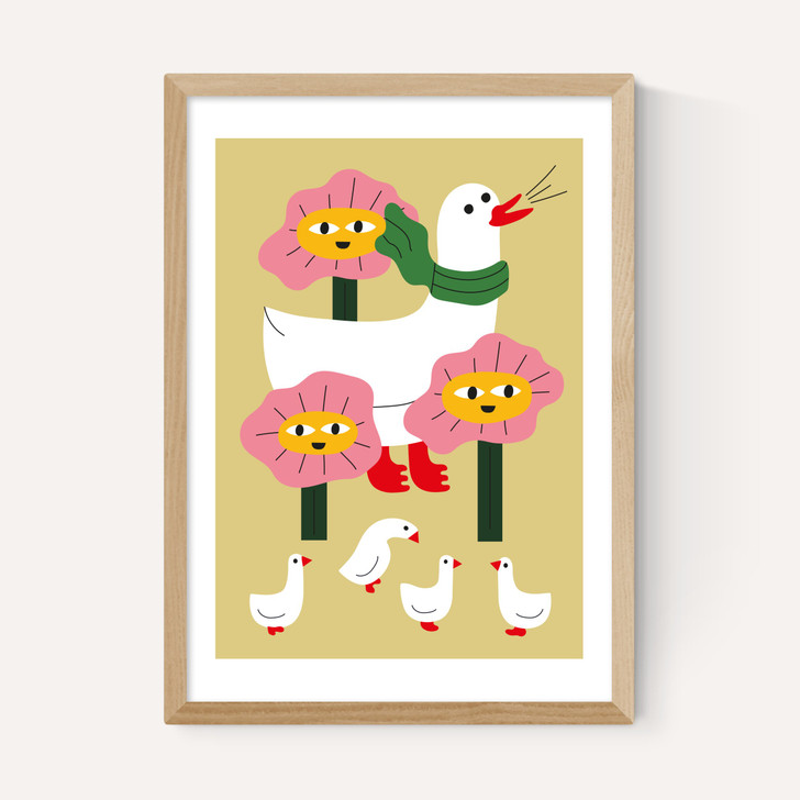 Duck Family Mother