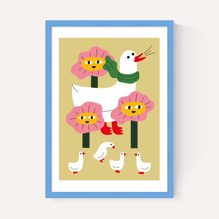 Duck Family Mother