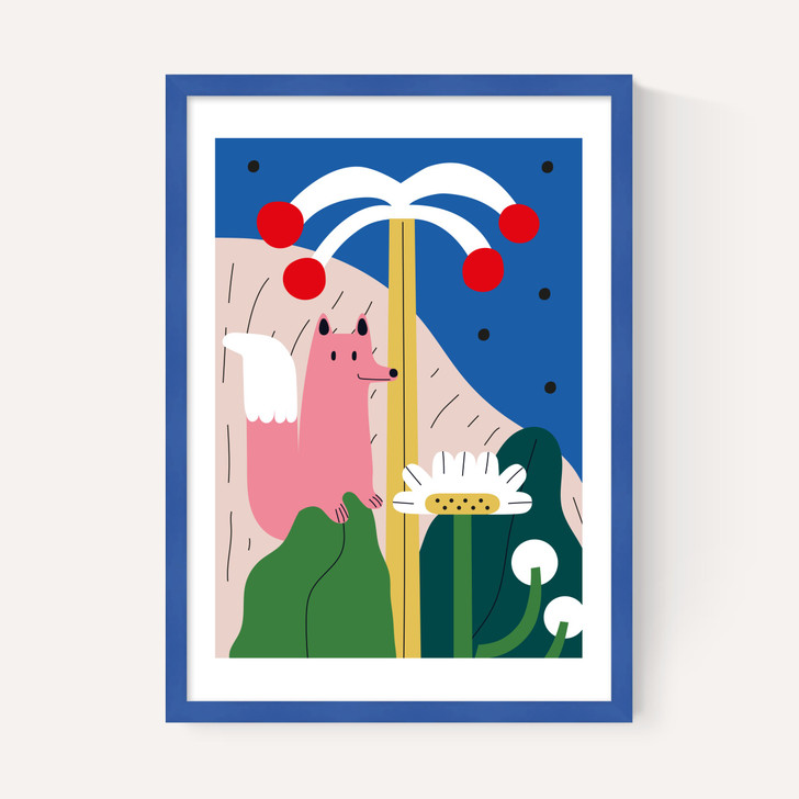 Jungle Floral Fox