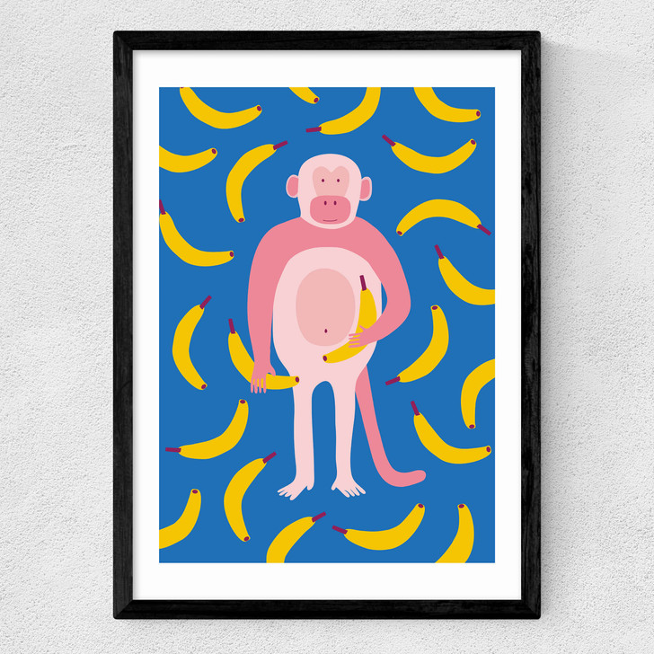 Monkey Bananas Medium Black Frame