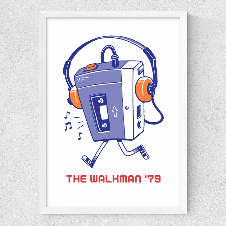 The Walkman Medium White Frame