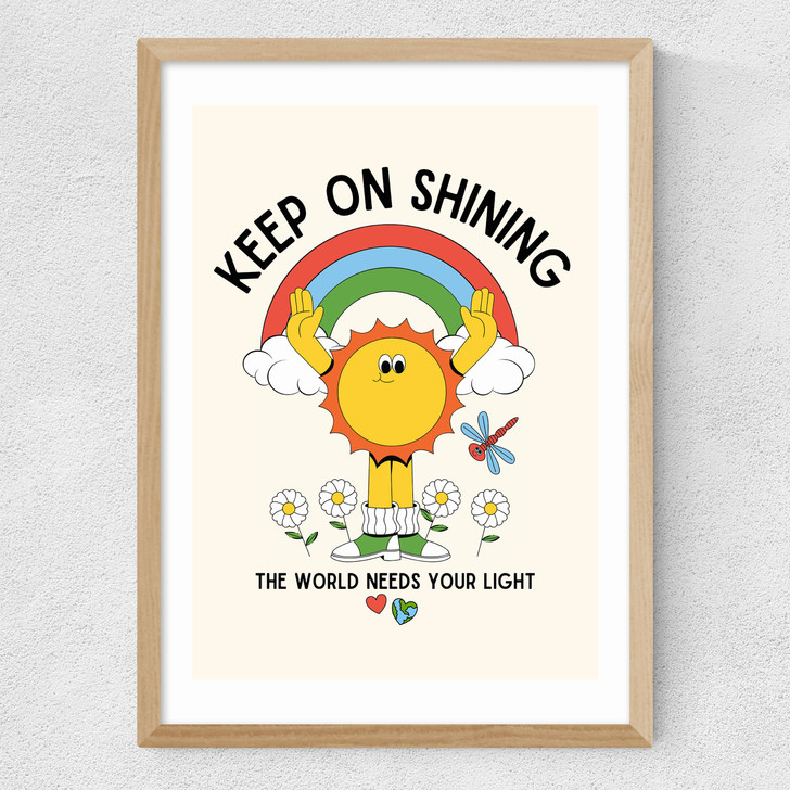 Sunshine Medium Oak Frame Sunshine Medium Oak Frame