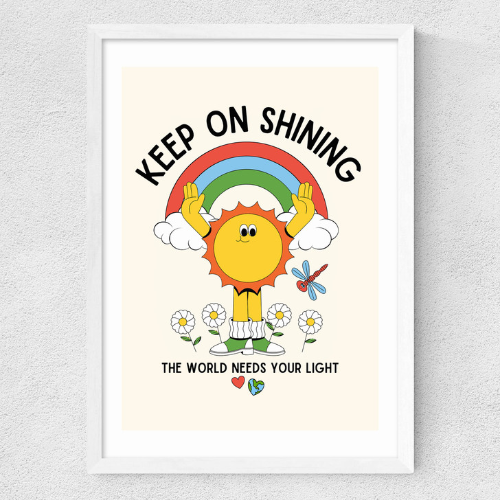 Sunshine Medium White Frame Sunshine Medium White Frame