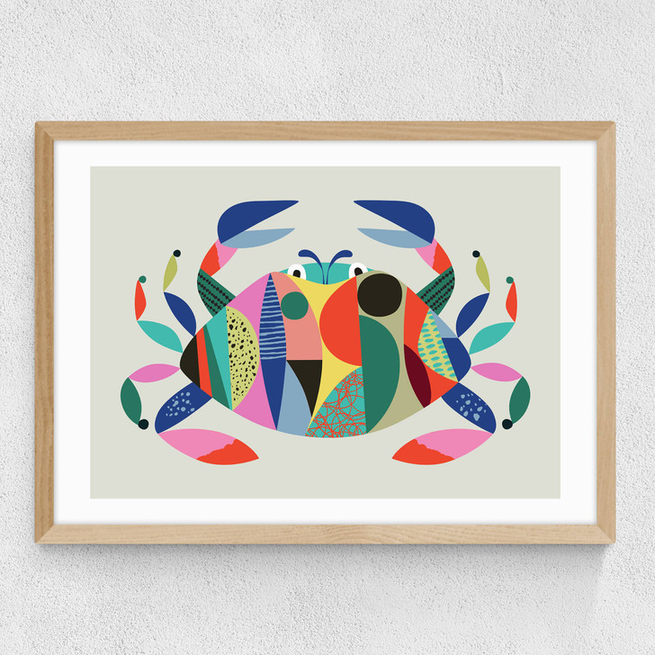 Crab Medium Oak Frame Crab Medium Oak Frame