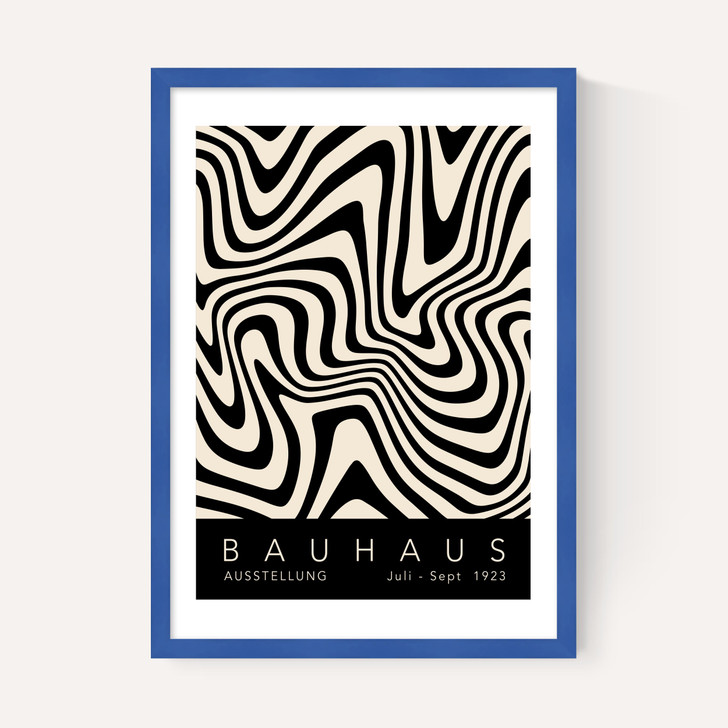 Bauhaus Black by Luxe Poster Co