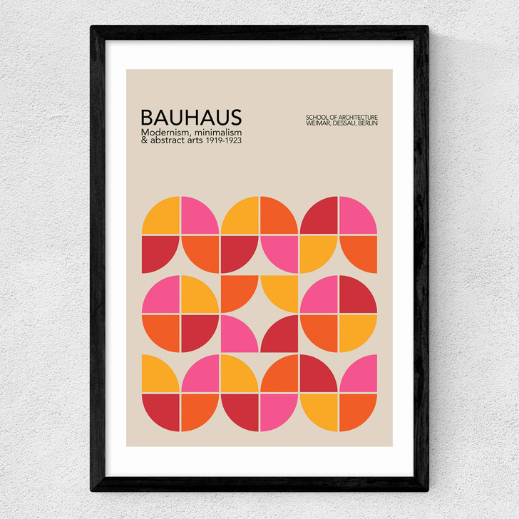Bauhaus Quarter Circles