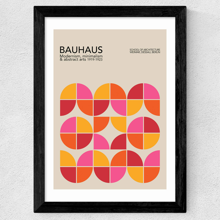Bauhaus Quarter Circles