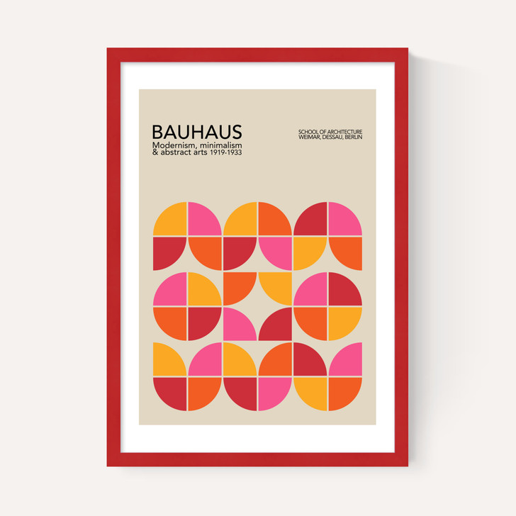Bauhaus Quarter Circles