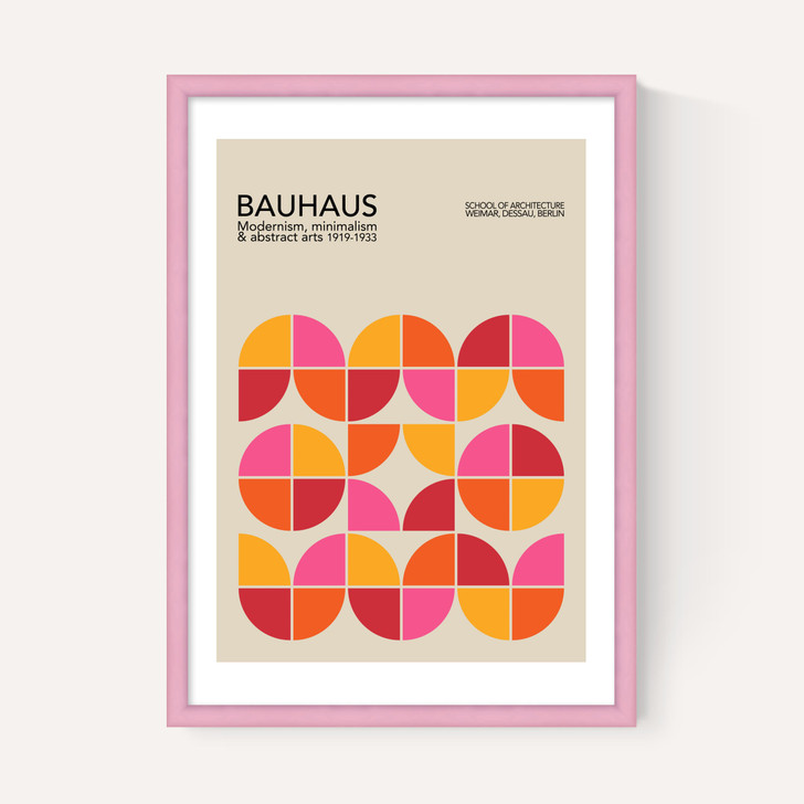 Bauhaus Quarter Circles
