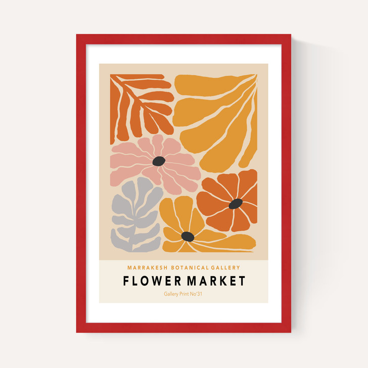 Flower Market Marrakesh