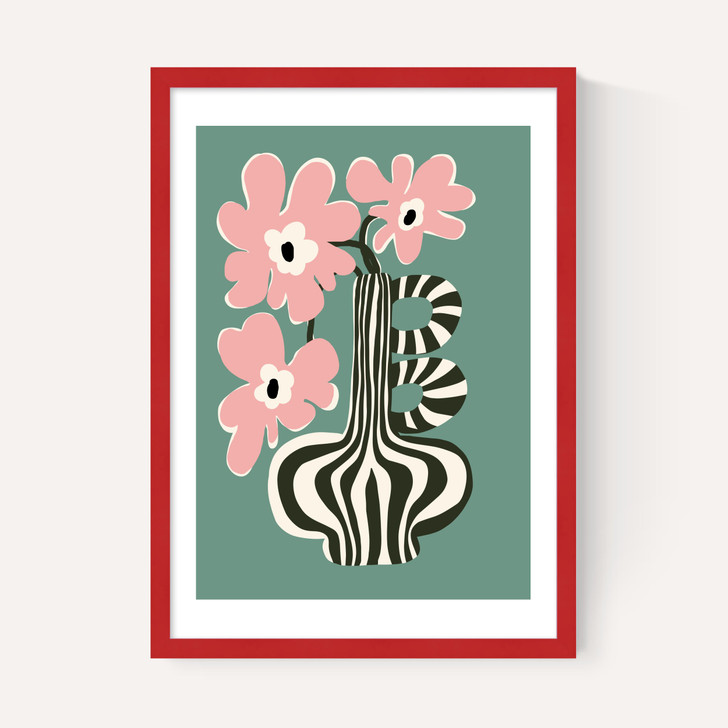 Floral Stripe