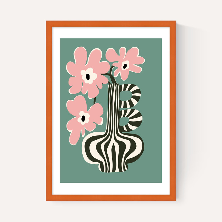 Floral Stripe