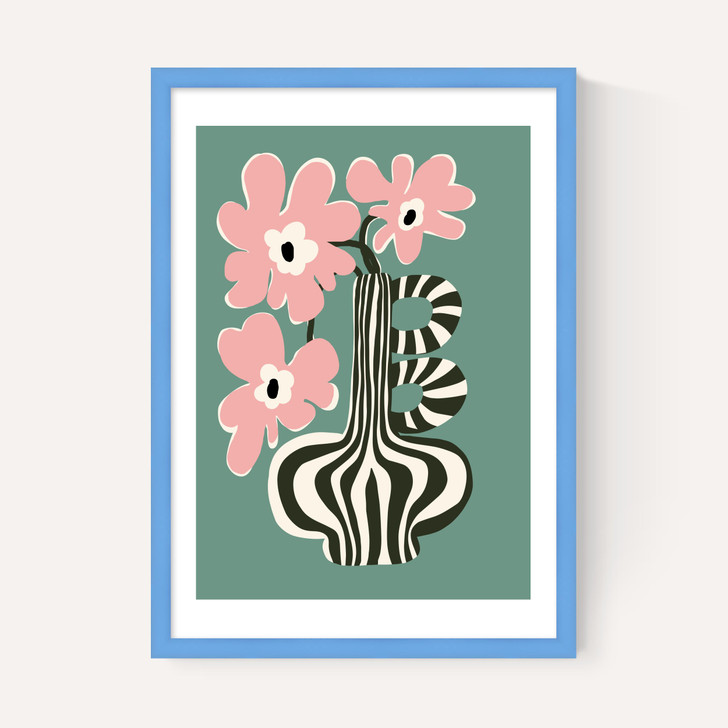 Floral Stripe