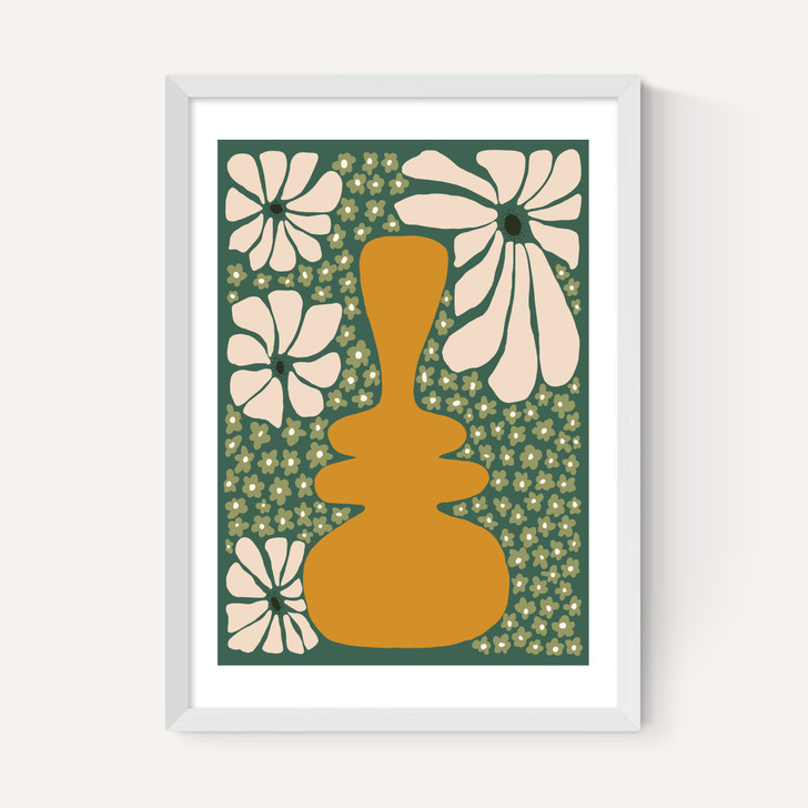Happy Retro Flower Vase II