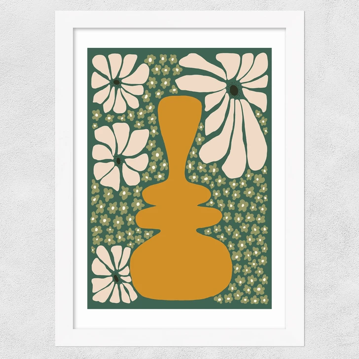 Happy Retro Flower Vase II