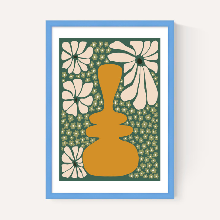 Happy Retro Flower Vase II