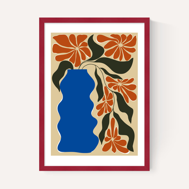 Tropical Flower Pot