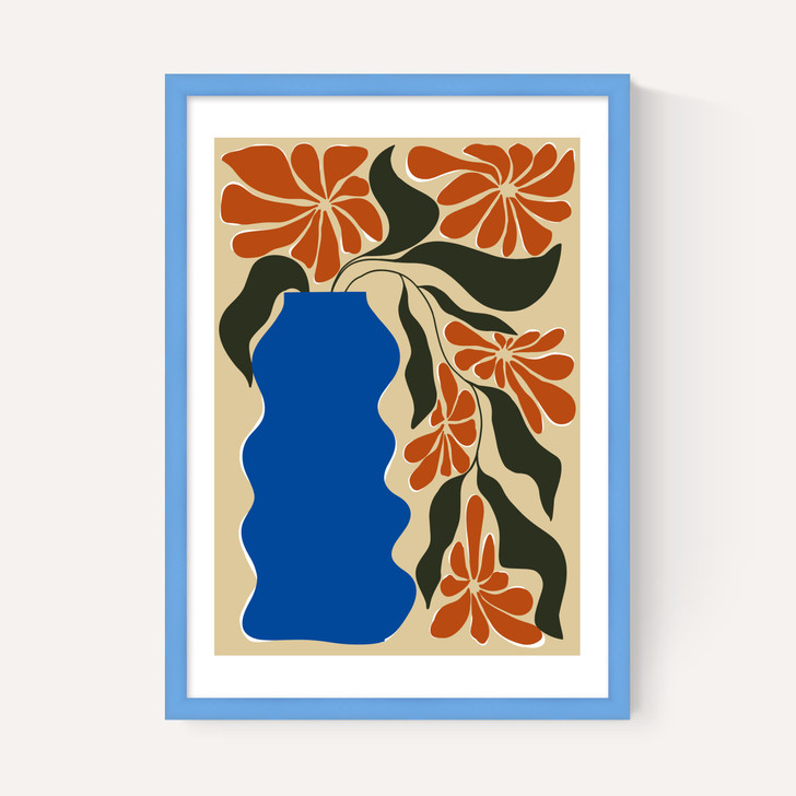 Tropical Flower Pot