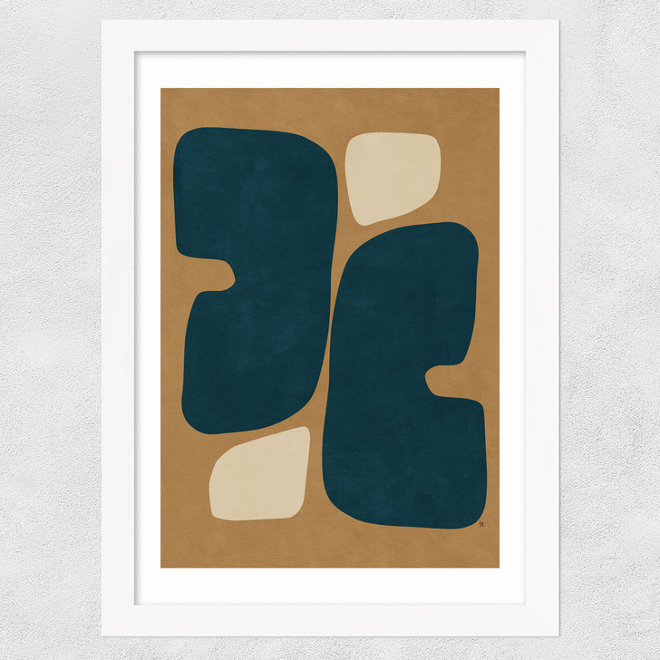 Tetrad Wide White Frame Tetrad Wide White Frame