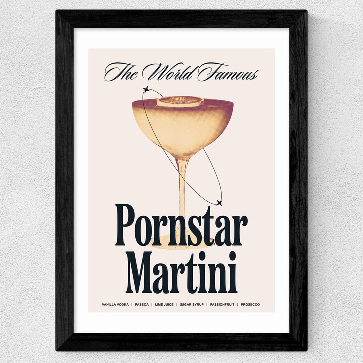 Pornstar Martini Wide Black Frame Pornstar Martini Wide Black Frame