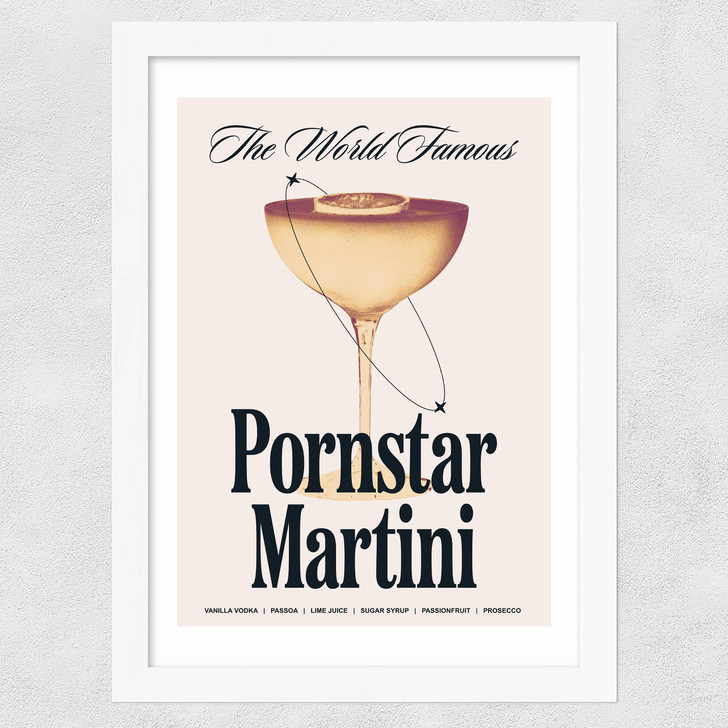 Pornstar Martini Wide White Frame Pornstar Martini Wide White Frame