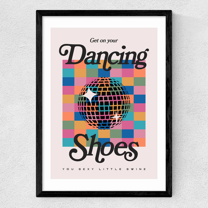 Dancing Shoes Medium Black Frame
