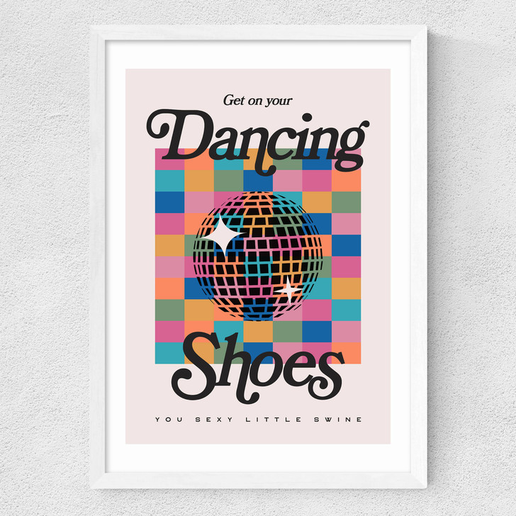 Dancing Shoes Medium White Frame