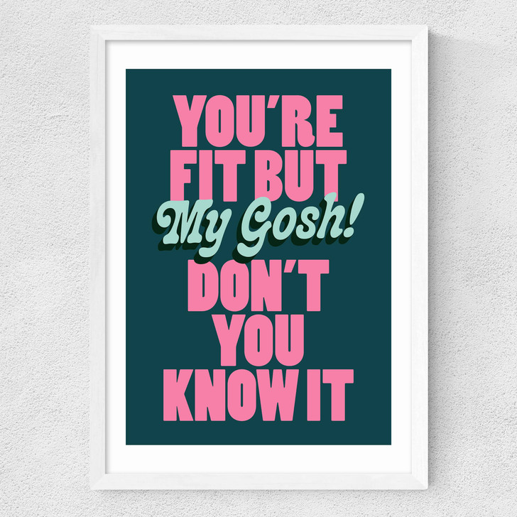 Fit Medium White Frame Fit Medium White Frame