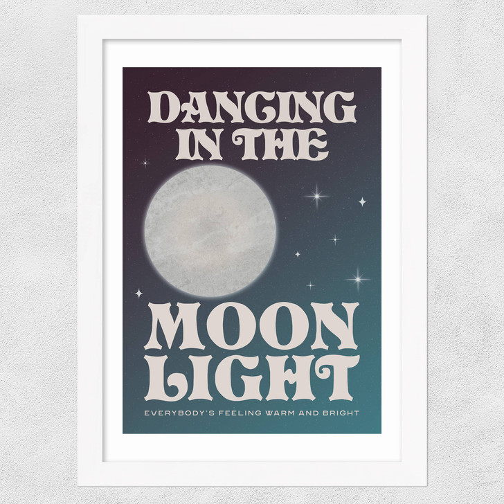 Moonlight Wide White Frame
