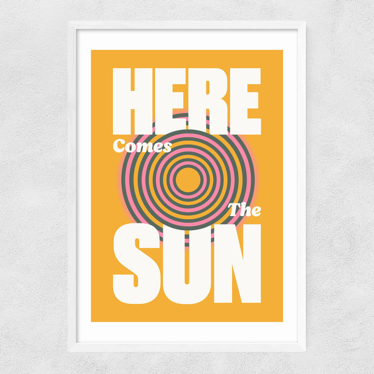 Sun Narrow White Frame Sun Narrow White Frame